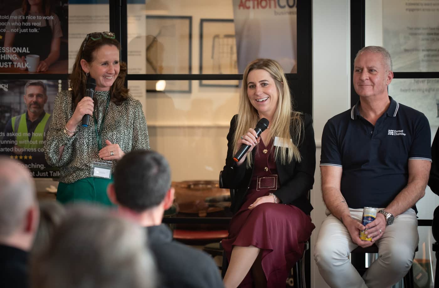 Partnership launch event at Hinton Workspace
