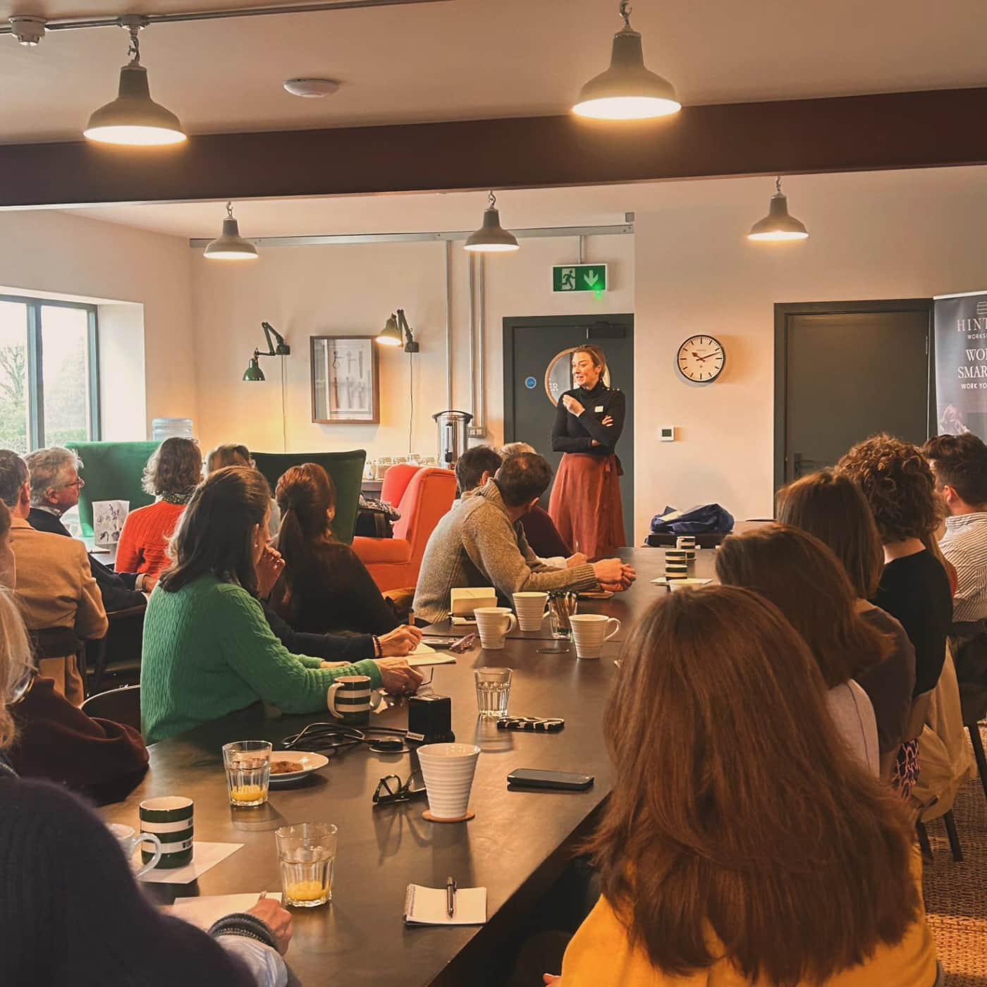 Business event at Hinton Workspace